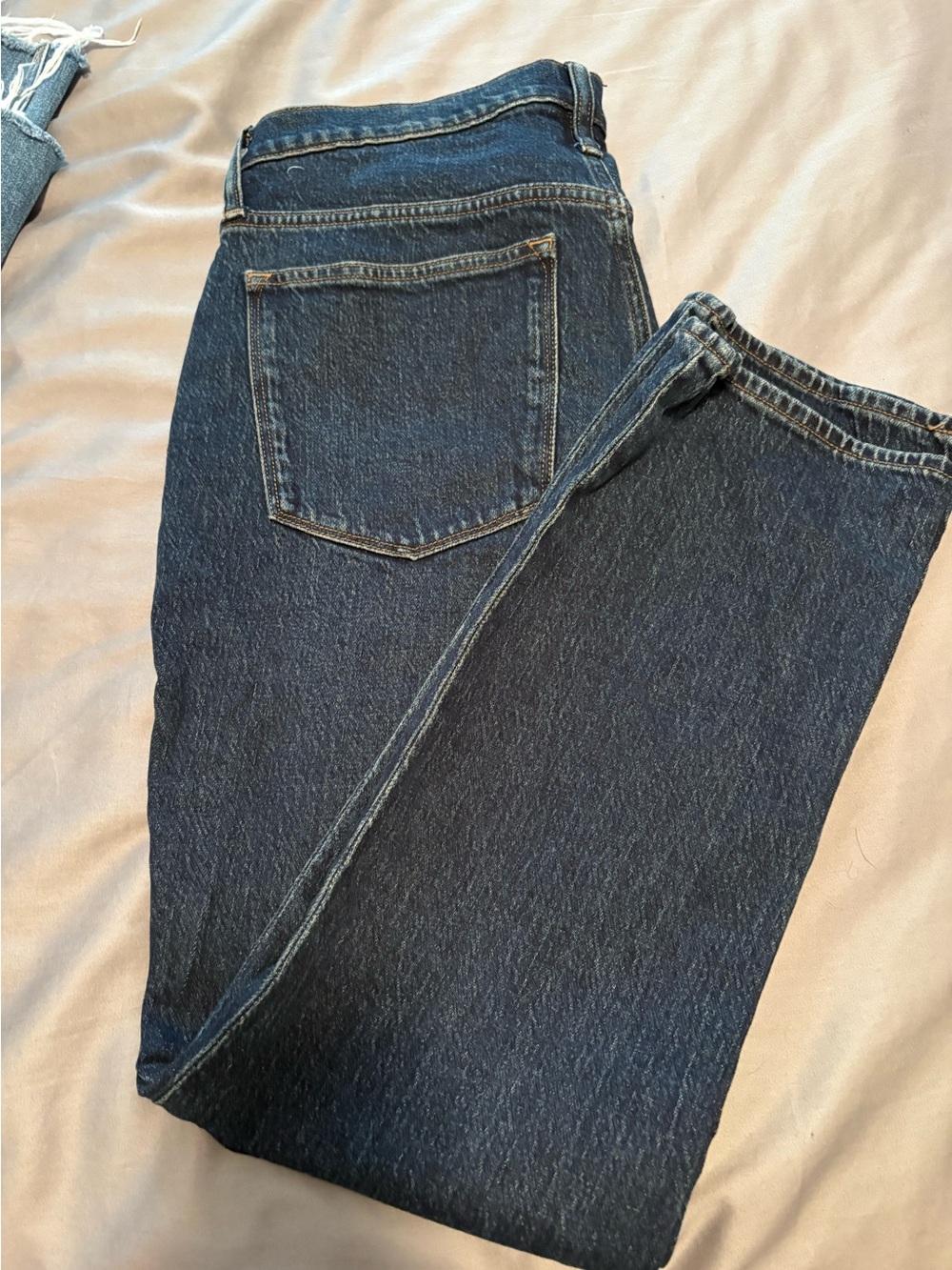 J. Crew women’s Dark Blue Straight Jeans